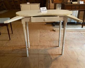 Lot 9205.  $40.00 Vintage dressing table or vanity, with swing-out arms to attach skirting.  