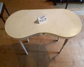 Lot 9205.  $40.00 Vintage dressing table or vanity, with swing-out arms to attach skirting.  