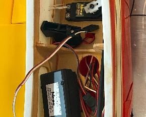 Lot 9212.  $80.00 Great Plains Radio Control Airplane - Ultra Sport 40. Red, needs wings., for parts only	48"L x 22" Wx 11" T