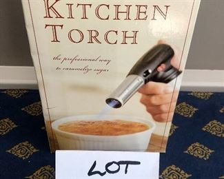 Lot 9217. $44.00.  For a special holiday dessert treat, we have 11 ceramic ramekins in holiday shapes AND a Williams Sonoma Kitchen Blow Torch.   