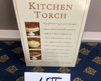 Lot 9217. $44.00.  For a special holiday dessert treat, we have 11 ceramic ramekins in holiday shapes AND a Williams Sonoma Kitchen Blow Torch.   