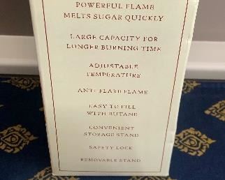 Lot 9217. $44.00.  For a special holiday dessert treat, we have 11 ceramic ramekins in holiday shapes AND a Williams Sonoma Kitchen Blow Torch.   