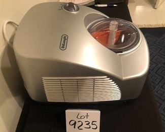 Lot 9235. $200.00  DeLonghi Gelato Maker - GM6000 - Never Used.  These have sold for $240-250 USED on eBay - this has never been used.