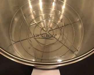 Lot 9238.  $40.00.   Victorio Stainless Steel canner. 13"Di x 9.5"T.
