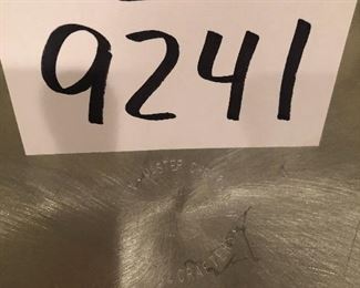 Lot 9241.  $150.00.  All Clad 4 qt fry pan with lid.