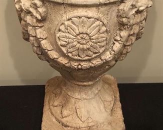 Lot 9243.  $50.00.  Plaster garden art. (26" H x 10"W).