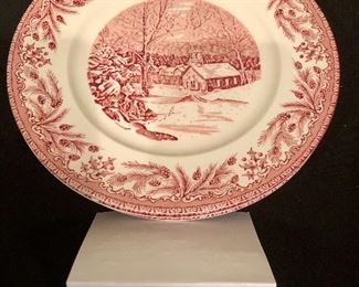 Lot 9269.  $30.00  Burleigh for Williams Sonoma"Twilight Passage" - 6 dessert plates.