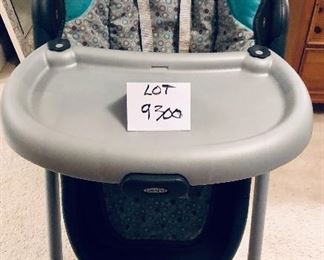 Lot 9300. $60.00. Attention Grandparents!  Here's a way to score a terrific high chair for the kiddos without paying an arm and a leg!  Graco DuoDiner high chair, ad it's nice and clean.