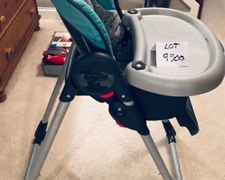 Lot 9300. $60.00. Attention Grandparents!  Here's a way to score a terrific high chair for the kiddos without paying an arm and a leg!  Graco DuoDiner high chair, ad it's nice and clean.
