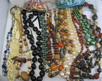 Beaded Necklace Lot