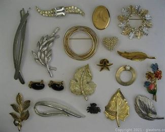 Unique Brooch Lot