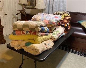 Handmade quilts and Afghans 