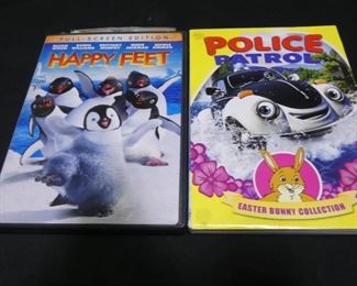 9 Children's Movies - DVD'S