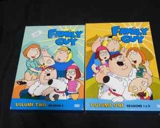 The Simpsons and Family Guy Box Sets DVD's
