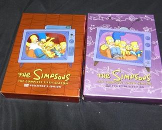 The Simpsons and Family Guy Box Sets DVD's