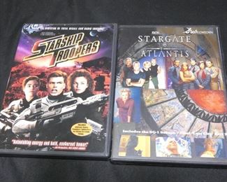 5 Space Adventures DVD's