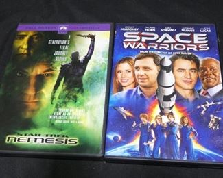 5 Space Adventures DVD's