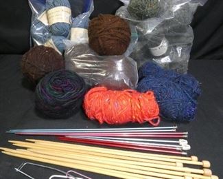 Wool Tweed , Other Yarn & Knitting Needles