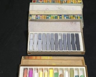 4 Boxes of Pastels