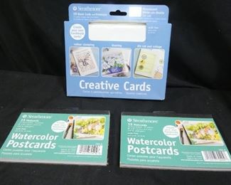 Watercolor Paper, Pallet, Brushes, & More