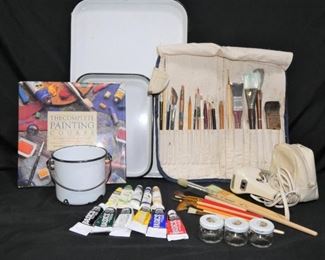 Art Supplies - Paint Brushes, Paint Dryer, Books..