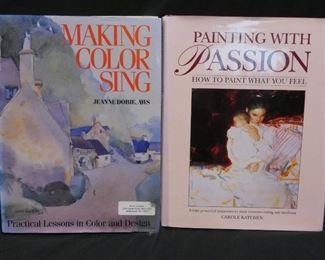 2 Books, Watercolor Paper, Watercolors, & More