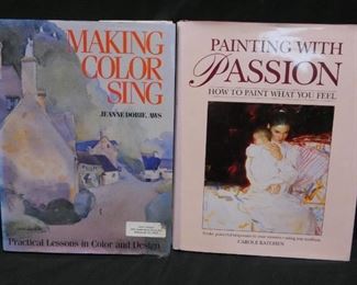 2 Books, Watercolor Paper, Watercolors, & More