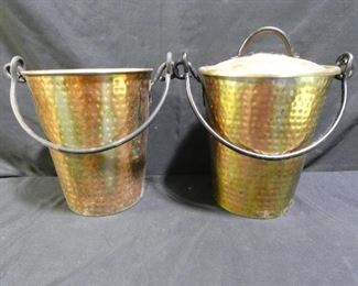 2 Copper Buckets