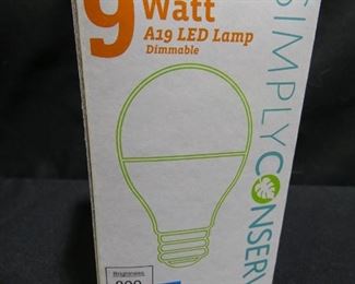 15 Piece 800 Lumen LED Lamp 9 Watt Light Bulb Pack