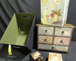 Jewelry Boxes & Other Organizers