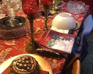 estate sale candlesticks
