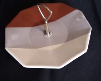 Ceramic Serving Plate with Handle
