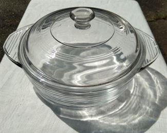Libby Glass Casserole Dish with Lid