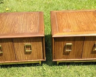 Pair Square End Tables