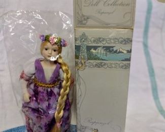 Rapunzel Doll with Stand