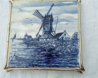 Small Dutch Tile Hotplate