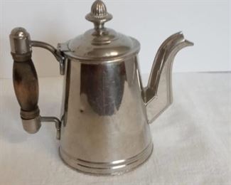 Small Teapot with Wooden Handle