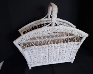 Wicker Basket Storage