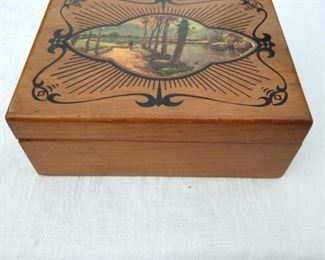 Wooden Trinket Box