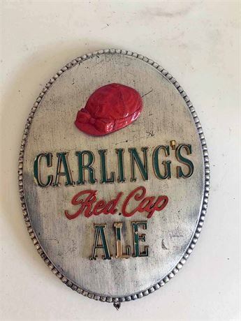Antique Carlings Brewery Plaque