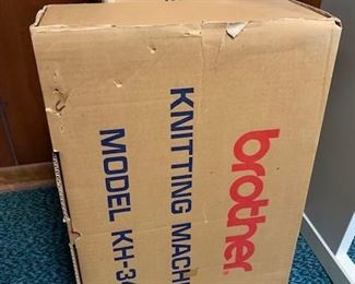 Brother KH-341 portable knitting machine 