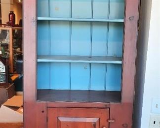 Early "Style: Stepback Pewter Cupboard