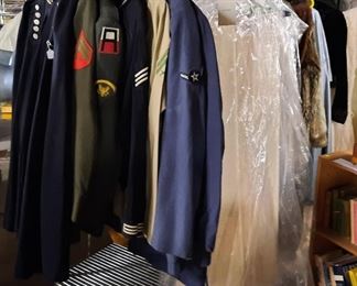 Vintage clothing and uniforms