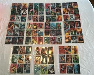 Marvel masterpiece skybox trading cards 1992