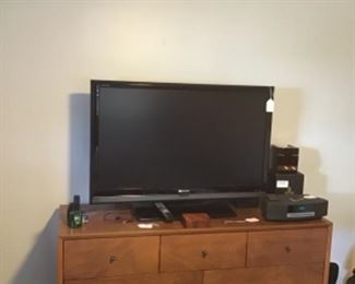 TV , dresser , Bose wave , automatic watch winder