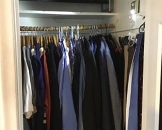 Men’s leather shoes and sport coats ,belts,ties