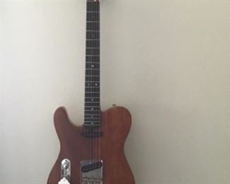 Custom left handed guitar