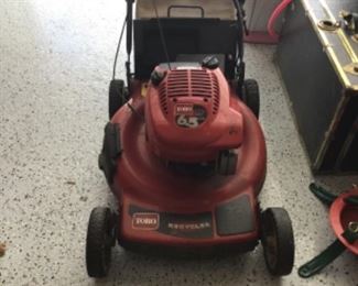 Toro lawnmower