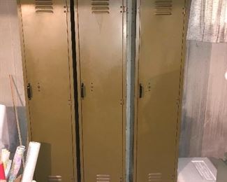 Vintage lockers