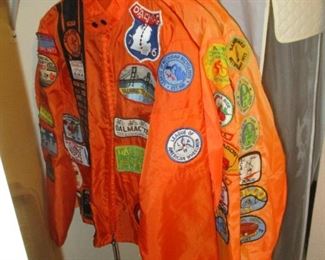 BICYCLE JACKETS WITH PATCHES